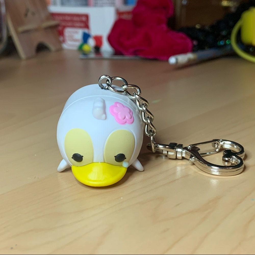 Handmade Daisy Duck Tsum Tsum keychain